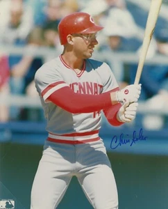 Chris Sabo Autographed Signed 8x10 Photo - MLB Reds Orioles Cardinals WSC w/COA - Picture 1 of 1