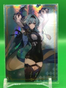 Tarjeta de impacto Eula Genshin miHoYo R 08 2607665 Bandai japonesa - Imagen 1 de 5