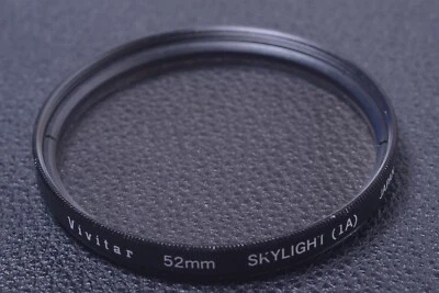 ✅ VIVITAR SKYLIGHT 1A 52MM FILTER GENUINE LENS OR CAMERA SCREW IN 14-4 - Image 1 of 2