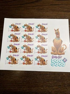 Scott #5299 Forever Scooby-Doo/Full Sheet of 12 Postage Stamps - MNH-2018-US - Picture 1 of 1