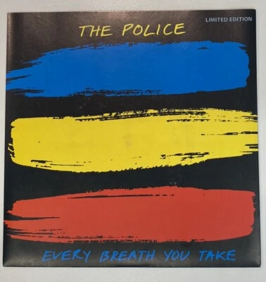 Police -Every Breath You Take vinyl 7"single 45rpm limited ed. Australia '83 - Image 1 of 2