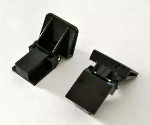 Lid Hinges for Soundlab DLP 1R Turntable. Pair of Hinges for dustcover DLP-1R - Picture 1 of 3