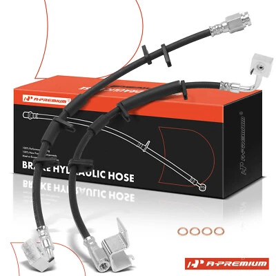 2x Manguera hidráulica de freno delantero para Dodge Ram 1500 00-01 Ram 2500 00-02 Ram 3500 Foto 1 de 4