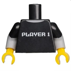 NEU LEGO - Torso - Sammler-Minifiguren - ""SPIELER 1"" x1 - Serie 12 Sehr guter Zustand Guy - Bild 1 von 1