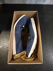 NIB Cole Haan Gilmore Maryjane Ballet Blazer Blue Suede Size 11 Never Worn - Picture 1 of 7