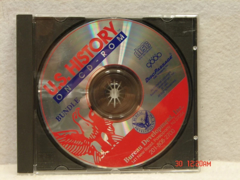 CD Rom U.S. History 2.0  - Image 1 of 1