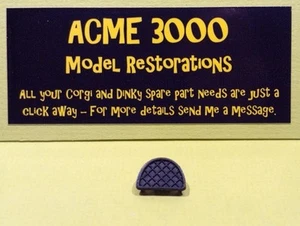 Popeye Paddle Wagon Corgi 802 Reproduction Repro Large Plastic Grill Insert - Picture 1 of 1