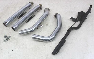 08-09 HARLEY-DAVIDSON SPORTSTER XL1200L VANCE&HINES EXHAUST PIPE MUFFLERS HEADER - Picture 1 of 20