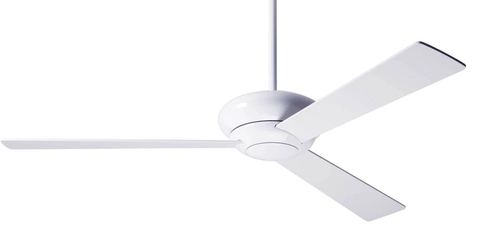 Modern Fan Company Altus Gloss White 52" Ceiling Fan with Remote Control - Image 1 of 1