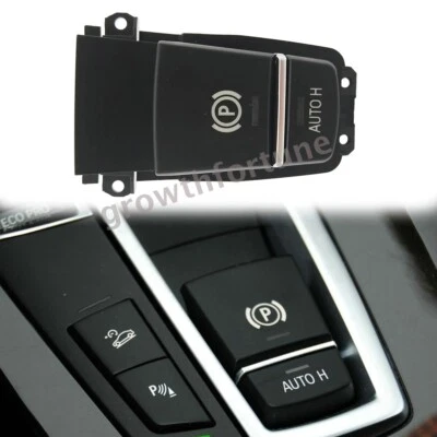 Interruptor de botón P freno de estacionamiento para BMW 528i 535i 550i 640i 650i X3 X4 61319385029 Foto 1 de 4