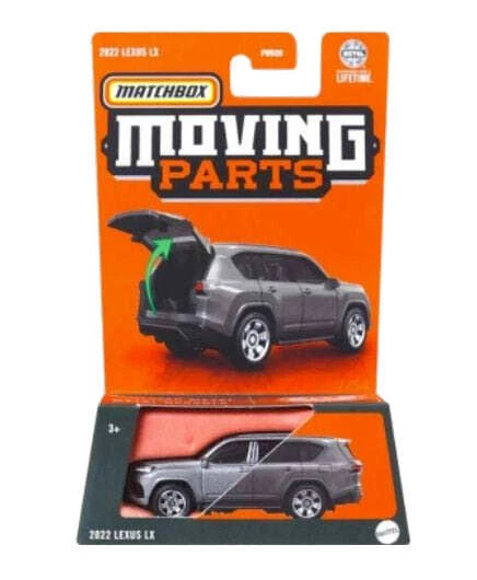 Matchbox 2018 Moving Parts - 1963 Chevrolet Chevy pickup truck in gloss blue