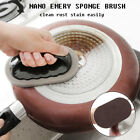 Brosse éponge magique Emery avec poignée gomme nettoyant rouille outils de nettoyage cuisine