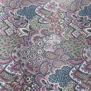 Vintage Paper Roll Paisley Pink Wallpaper Cabinet Decor Crafting Scrapbook Retro - Picture 1 of 7