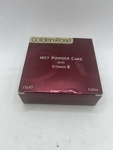 GOLDEN ROSE Wet Powder Cake Powder Compact Complexion+Puff 06 Warm Rose 17g - Picture 1 of 4
