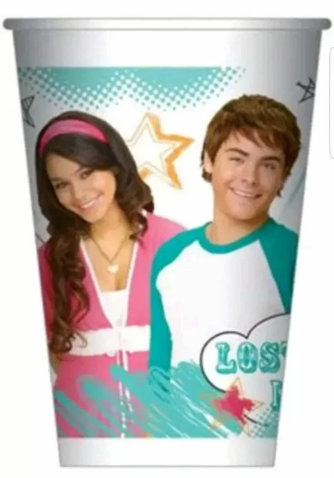 Plastic Cups 12 Packs of 10 Each High School Musical Birthday Picnic Party 4761 - Image 1 of 4