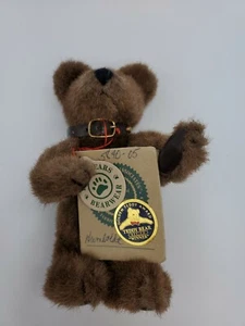Retired Boyds Plush #5840-05 Humboldt 6" Friendly Grizzly Bear Tag - Picture 1 of 12