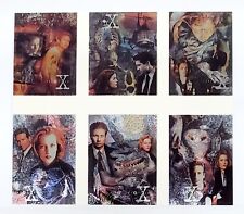 1996 Topps The X-Files Season 3 Case Topper Etched Foil Cards Uncut Sheet
