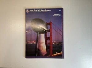 Vintage Super Bowl XIX Program NFL Football - Picture 1 of 17