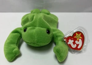 Ty Beanie Baby Legs the Frog #4020 Tag Errors - Picture 1 of 14