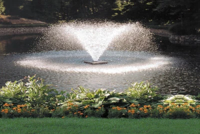 Scott DA - 20 Display Aerator Pond Fountain 1/3 HP 230 V With 70 ft. Power Cord  - Image 1 of 4