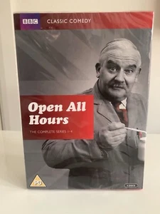 Open All Hours DVD Ronnie Barker (2014) Complete Series 1,2, 3 & 4 New Sealed - Picture 1 of 4