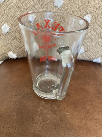 University Of Texas Glass 40oz BEER PITCHER  Vintage Cover