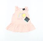 Cynthia Rowley Baby Pink 100% Cotton A-Line Size 12 Months Round Neck Pullover -