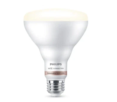 Philips Soft White BR30 LED 65-Watt Equivalent Dimmable Smart Wi-Fi Wiz - Image 1 of 3