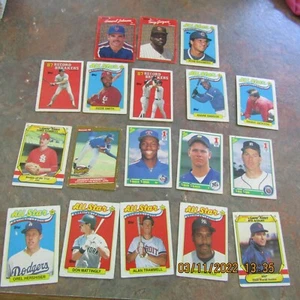 Mixed Lot Of 18 Baseball Collector Cards Printed In USA - Picture 1 of 7