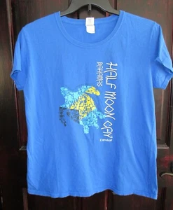 Gildan Half Moon Cay Bahamas Carnival Cruise lines T Shirt Size XL - Picture 1 of 4