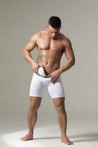 GYM Compression Short with Hard Cup Included - Picture 1 of 23