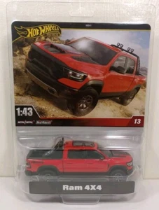 2024 Hot Wheels 1:43 Premium RAM 4x4 real riders truck Mattel New - Picture 1 of 7