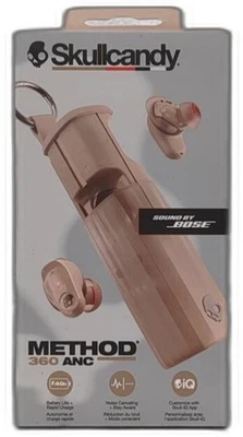 Skullcandy Method 360 Anc Wireless Earbuds, Sound By Bose, Bluetooth Headphones - Image 1 of 4