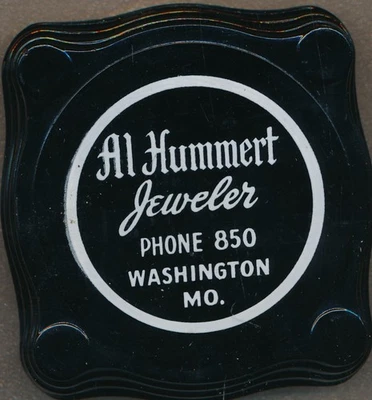 CENICERO AMATISTA NEGRO VINTAGE AL HUMMERT JOYERO WASHINGTON MISSOURI TELÉFONO 850 Foto 1 de 3