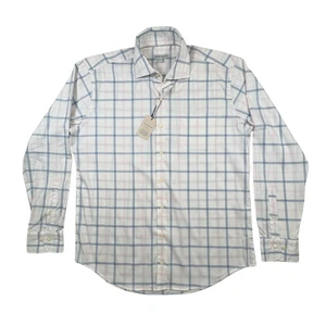 Peter Millar Crown Lite Men's Large Abbot Cotton Blend Stretch Sport Shirt Golf - Picture 1 of 15