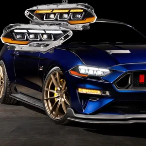 Morimoto XB LED Headlights Gen 2 for 18-23 Ford Mustang (LF2-414) - Picture 1 of 16