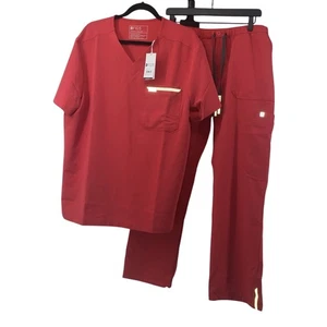Figs Scrub Set Men's Leon Top L NWT & Cargo Pants L/T - Picture 1 of 16