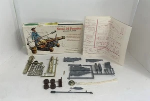 Palmer Plastics 1/24 Scale Naval 24 Pounder Cannon Model 100% Complete 1950,s - Bild 1 von 9