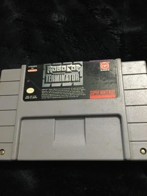 Robocop Vs The Terminator (Super Nintendo SNES, 1993) solo cartucho Foto 1 de 3