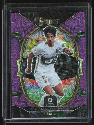 2022 Panini Select La Liga Purple Mojo Alex Collado Elche CF #26 - Image 1 of 2