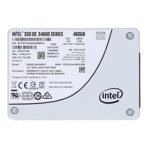Intel SSDSC2KG480G7 Solid State Drive 480GB 2.5in SATA 6Gbps SSD - Afbeelding 1 van 1