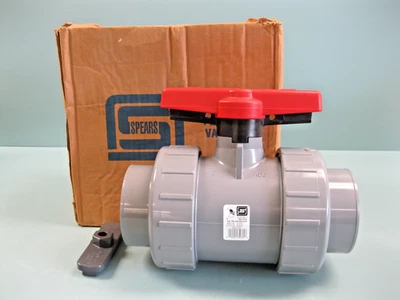3" Spears 1822-030C CPVC Ball Valve Socket End NEW H6 - Image 1 of 4