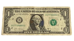 fancy serial number four of a kind and pair B27788880D - Picture 1 of 4