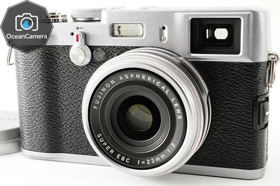 [US Duty Paid] *TOP MINT* Fujifilm X100 Silver 12.3MP Digital Camera JAPAN 214 - Image 1 of 4