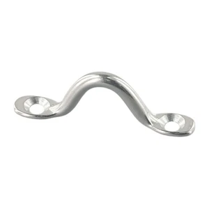 Quality Wire Eye Straps Handles Stainless Steel Tie Down U Shape Boat Marine - Picture 1 of 24