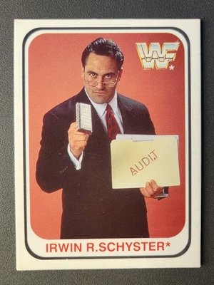 1991 Merlin WWF Italian Trading Card #51 IRWIN R. SCHYSTER - Image 1 of 2