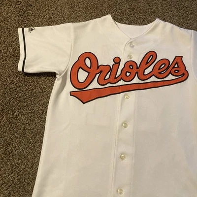 Camiseta De Colección Baltimore Orioles 21 Sammy Sosa MLB M Blanca Cosida Majestuosa Foto 1 de 4