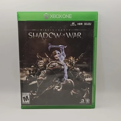 Middle-Earth: Shadow of War - Microsoft Xbox One CIB With Manual Clean Disc - Image 1 of 4