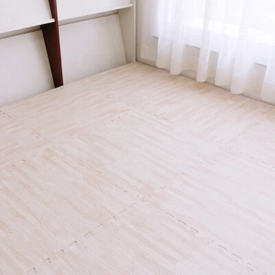 Alfombra de piso de espuma EVA entrelazada Premium 12 azulejos 48 pies cuadrados piso gimnasio patio de recreo Foto 1 de 4