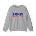 Sweat-shirt vintage New York Crewneck, vêtements de fan de hockey, cadeau de fan de Rangers